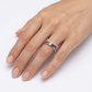Diamond and Sapphiress - 14kt White Gold
