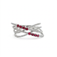 Diamonds Ring - 14kt White Gold