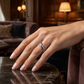 Diamonds Ring - 14kt White Gold