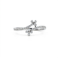 Diamonds Ring - 14kt White Gold