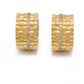 Diamond Earrings - 14k Yellow Gold