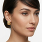 Diamond Earrings - 14k Yellow Gold