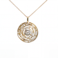 Diamonds Pendant - 14kt Yellow Gold