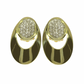 Diamond Earrings - 18kt Yellow Gold