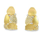 Elegant Gold and Diamond Earrings