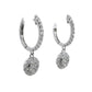 Diamonds Hope Earrings - 18kt White Gold