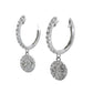 Diamonds Hope Earrings - 18kt White Gold