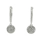 Diamonds Hope Earrings - 18kt White Gold