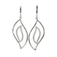 Natural Diamond Earrings - 14kt White Gold