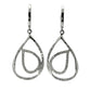 Natural Diamond Earrings - 14kt White Gold