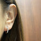 Diamond Earrings - 18kt White Gold