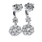 Diamond Earrings - 18kt White Gold