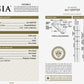 GIA Natural Diamond Engagement Ring - Oro Blanco 18kt