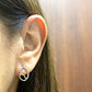 Diamond Earrings - 18kt Yellow Gold