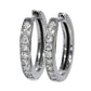 Diamond Earrings - 18kt White Gold