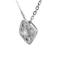 Natural Diamonds Pendants - 18kt White Gold
