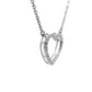 Natural Diamonds Pendant - 18kt White Gold