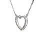Natural Diamonds Pendant - 18kt White Gold