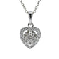 Natural Diamonds Pendant - 18kt White Gold