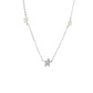 Natural Diamonds Pendant - 14kt White Gold