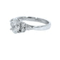 Natural GIA Diamonds Engagement Ring - Platinum