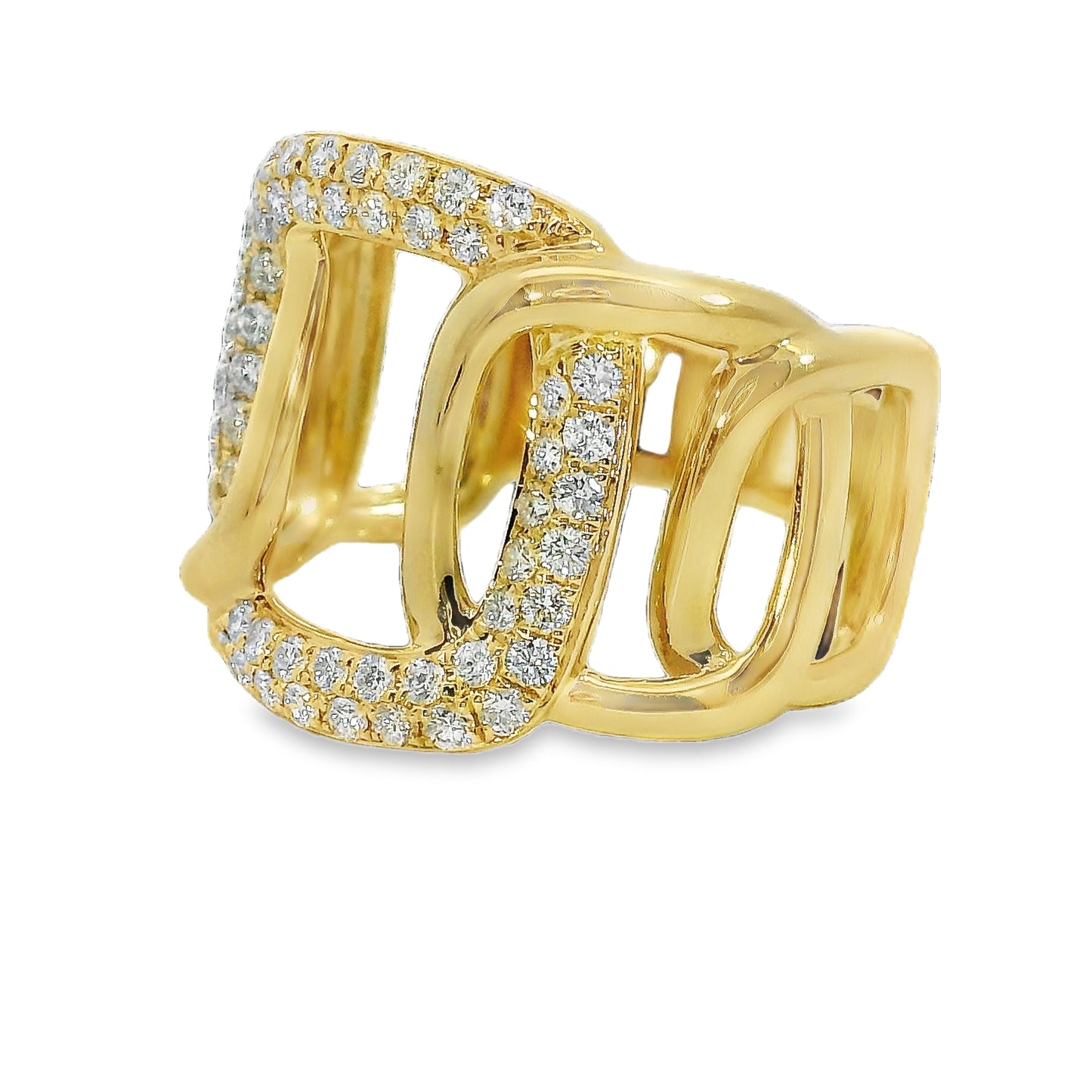 Diamond Ring - 14kt Yellow Gold