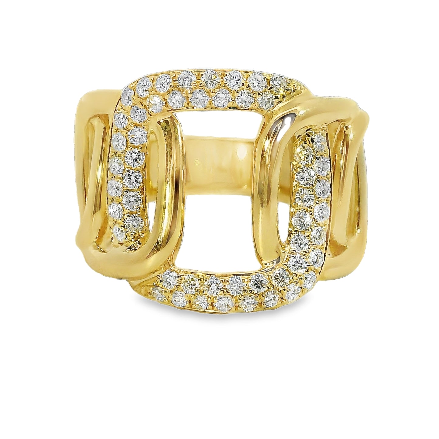Diamond Ring - 14kt Yellow Gold