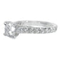Brilliant Cut Solitary Diamond Ring - Platinum