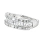 Natural Diamond Engagement Ring - 14kt White Gold