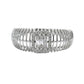 Natural Diamond Ring - 18kt White Gold