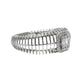 Natural Diamond Ring - 18kt White Gold
