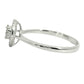 Natural Diamond Ring - 18kt White Gold