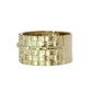 Natural Diamonds Ring - 14kt Yellow Gold