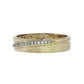 Natural Diamonds Ring - 14kt Yellow Gold