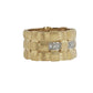 Natural Diamonds Ring - 14kt Yellow Gold