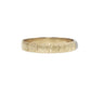 Natural Diamonds Ring - 14kt Yellow Gold