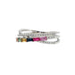 Diamond and Sapphiress - 14kt White Gold