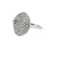 Diamonds Ring - 14kt White Gold