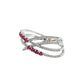 Diamonds Ring - 14kt White Gold
