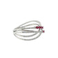 Diamonds Ring - 14kt White Gold