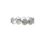 Diamonds Ring - 14kt White Gold