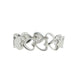 Diamonds Ring - 14kt White Gold