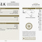 GIA Diamond Engagement Ring - Platinum