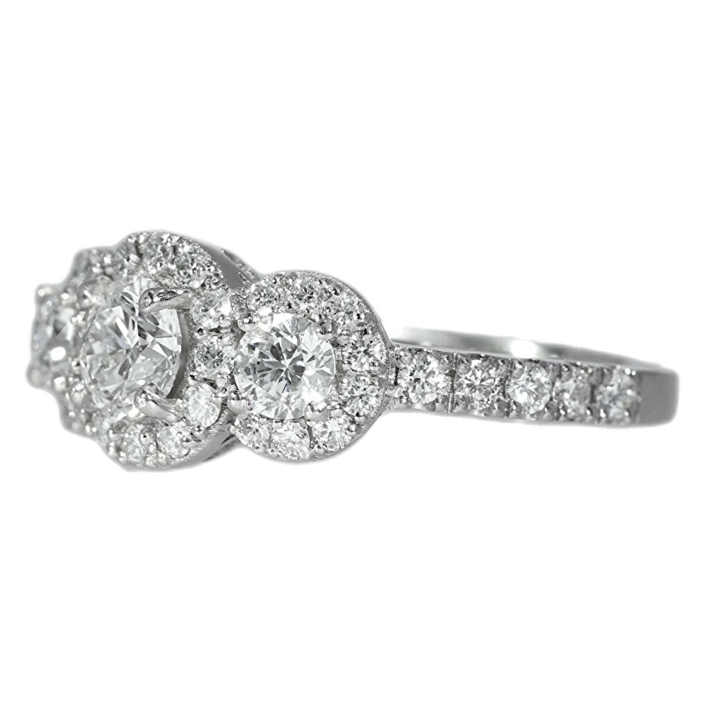 GIA Diamond Engagement Ring - Platinum