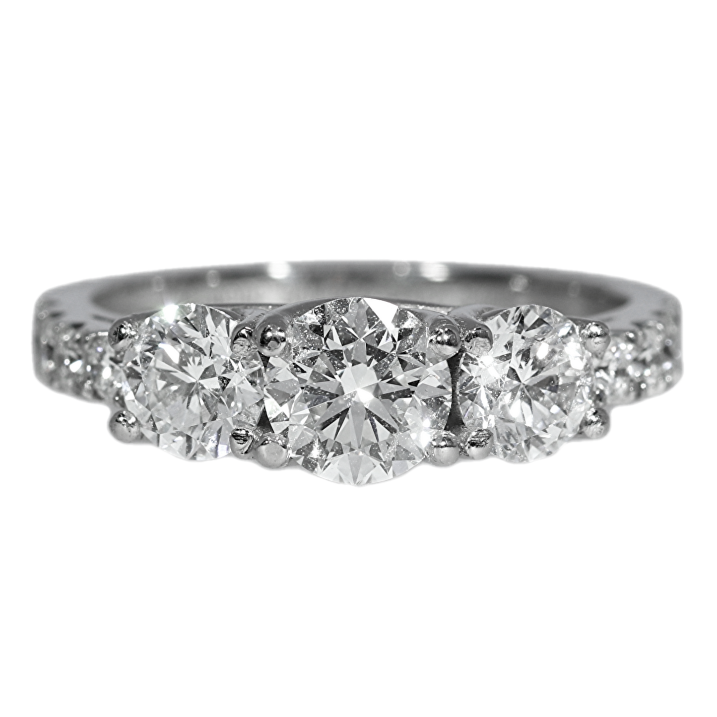 GIA Diamond Engagement Ring - Platinum