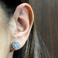 Diamond Earrings - 18kt White Gold