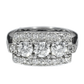 GIA Diamond Engagement Ring - 18kt White Gold