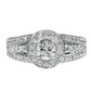 GIA Diamond Engagement Ring - 18kt White Gold