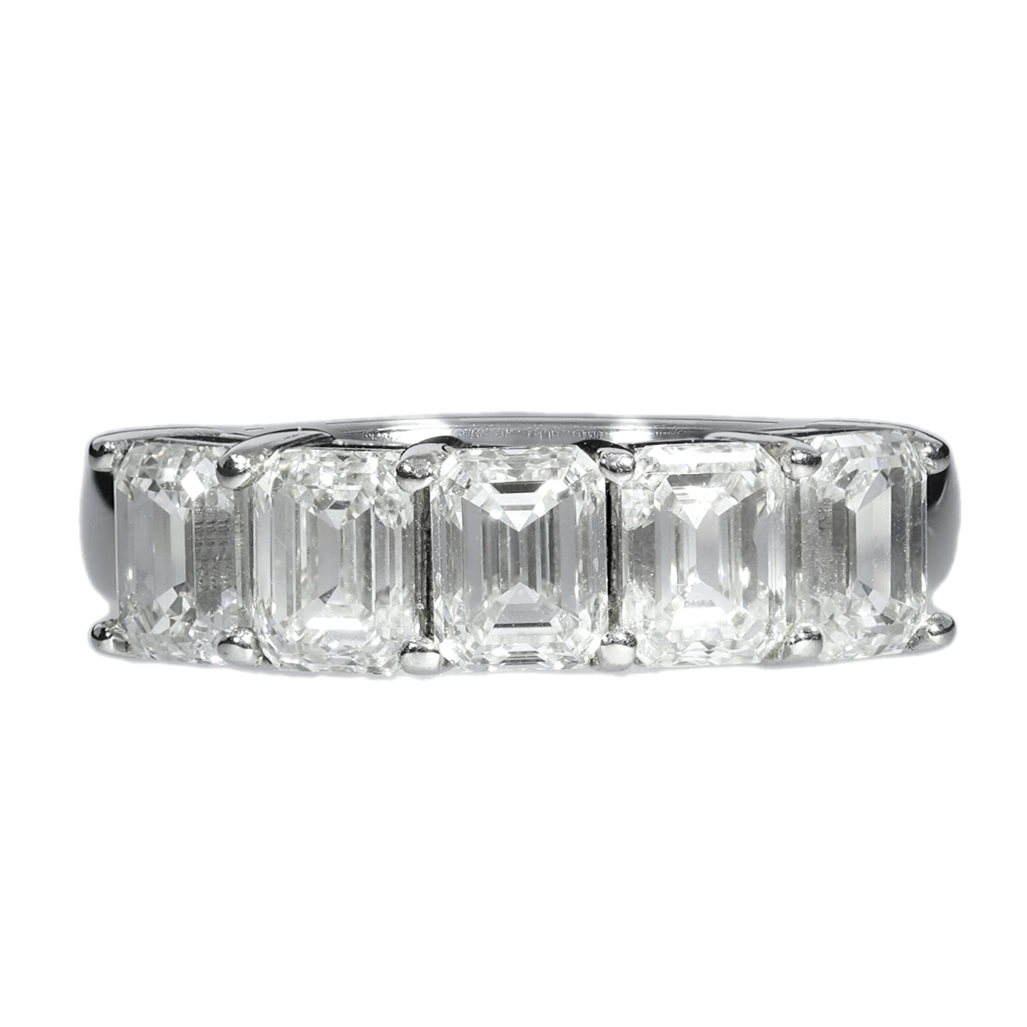 Natural GIA Diamonds Engagement Ring - Platinum