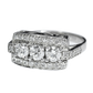 GIA Diamond Engagement Ring - 18kt White Gold